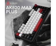 Ajazz AK820 MAX Avocado Switch Black Gray RGB z ekranem - 1536370 - zdjęcie 6